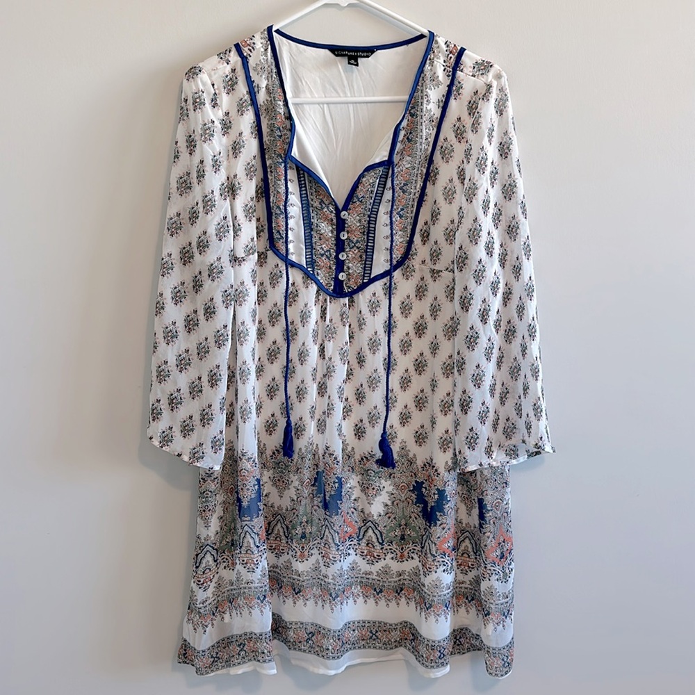 Signature Studio BoHo Style Dress size Medium